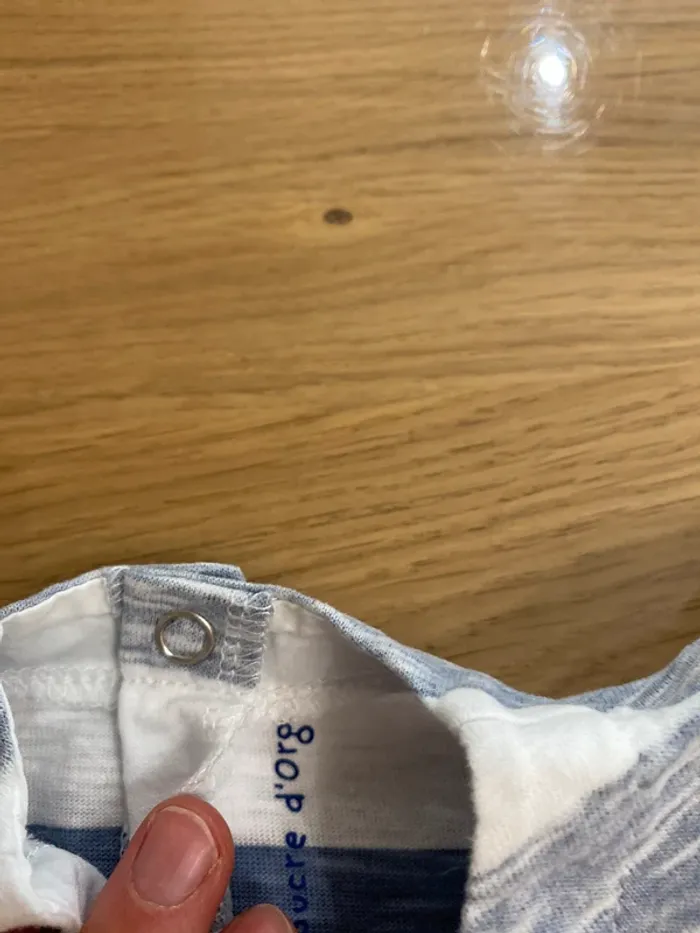 Ensemble Sucre d’orge TShirt pantalon 6 mois - photo numéro 8