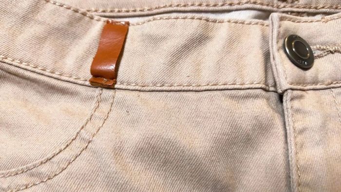 Jean Beige LH, femme, Taille 40 - photo numéro 3