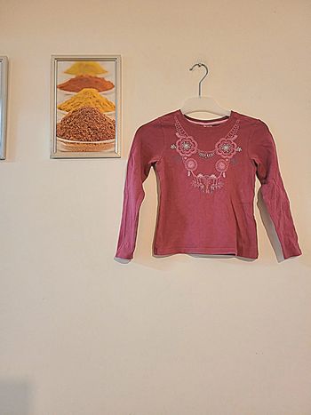 T shirt manche longue "orchestra" taille 6 ans