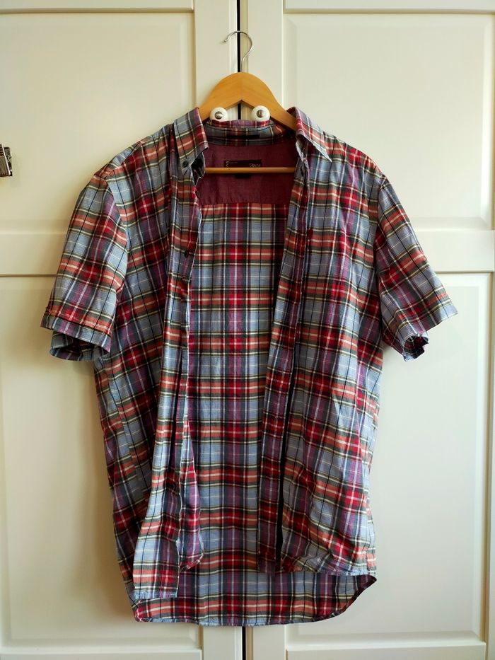 Chemise manches courtes homme taille XL