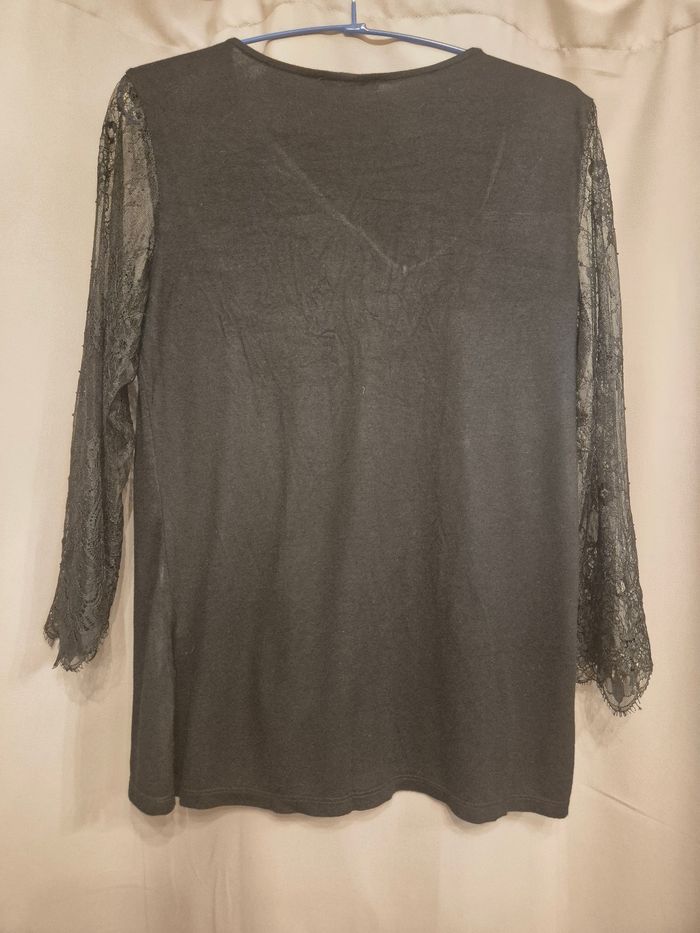 Tee-shirt dentelle femme - photo numéro 4