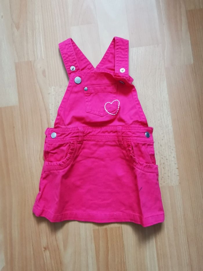 Robe jean bébé fille