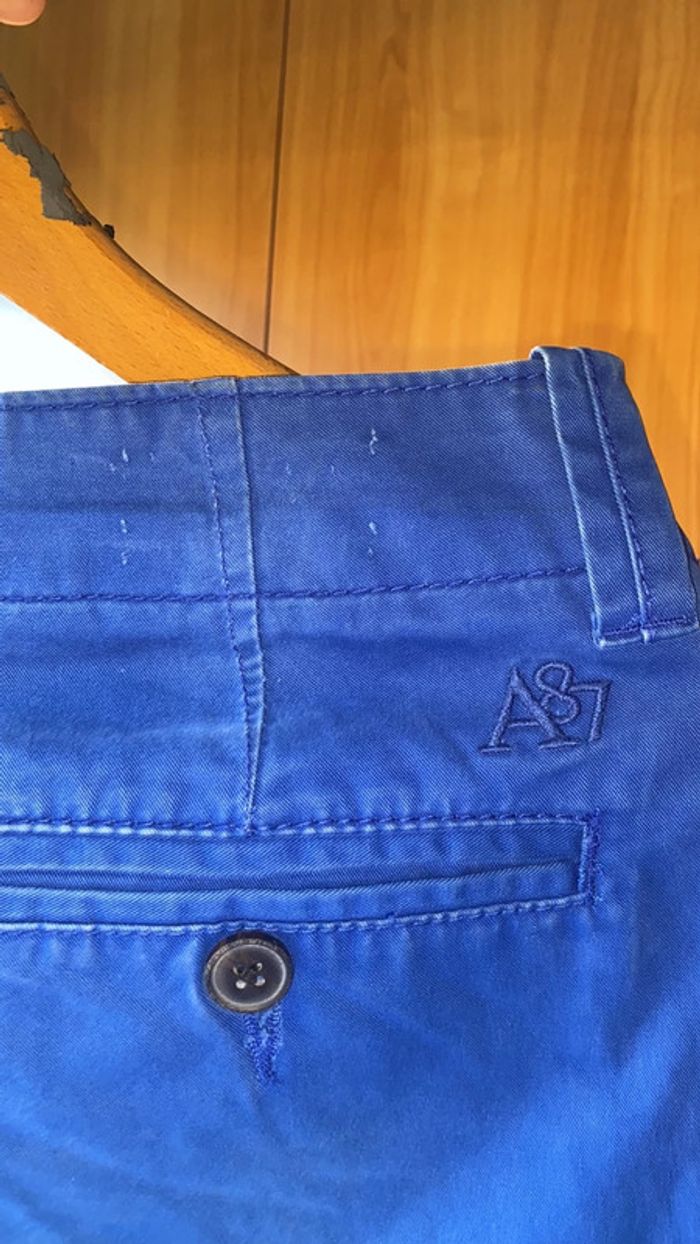 Pantalon chino bleu Aeropostale M - photo numéro 7