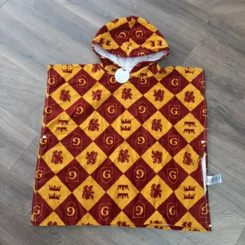 Cape de bain poncho Harry Potter Gryffondor