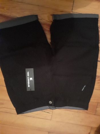 Bermuda homme neuf noir taille L