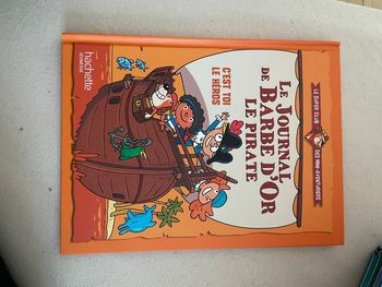 Livre Le journal de Barbe d’or le Pirate