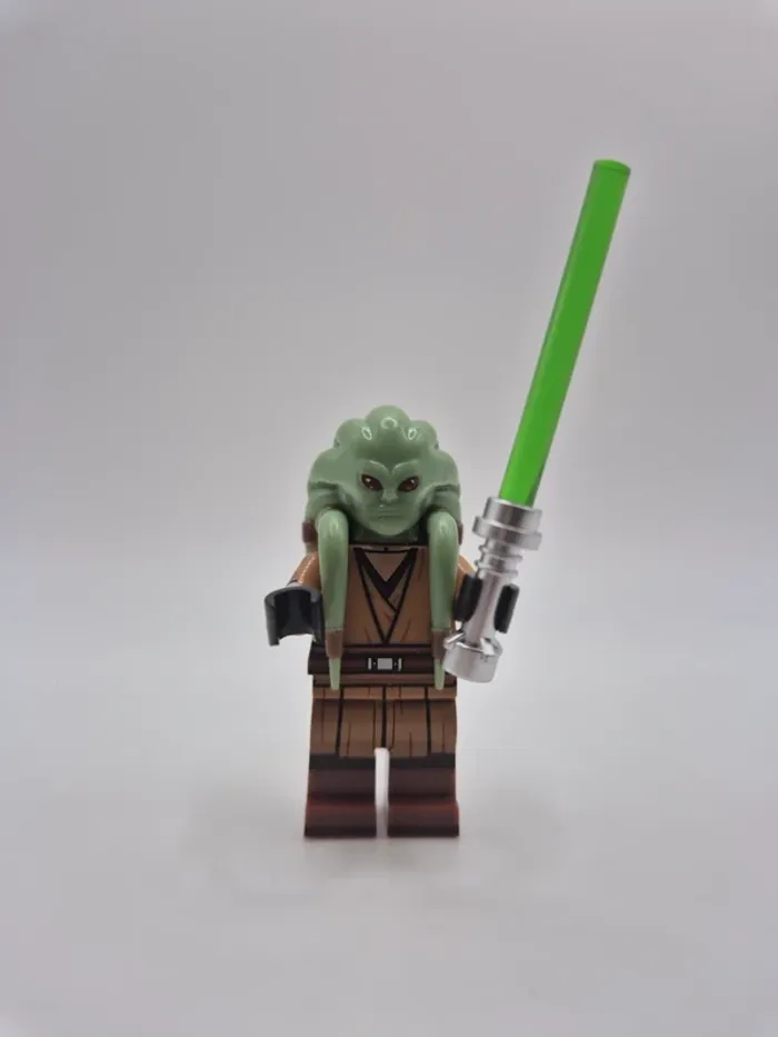 Figurine type lego custom Jedi Kit Fisto star wars