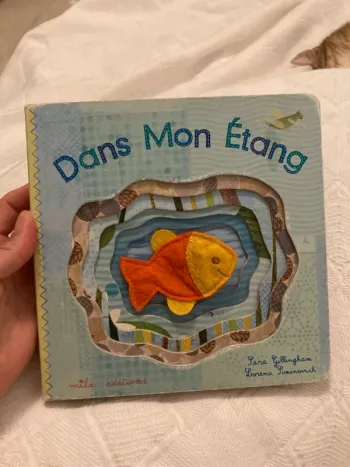 livre « dans mon étang »