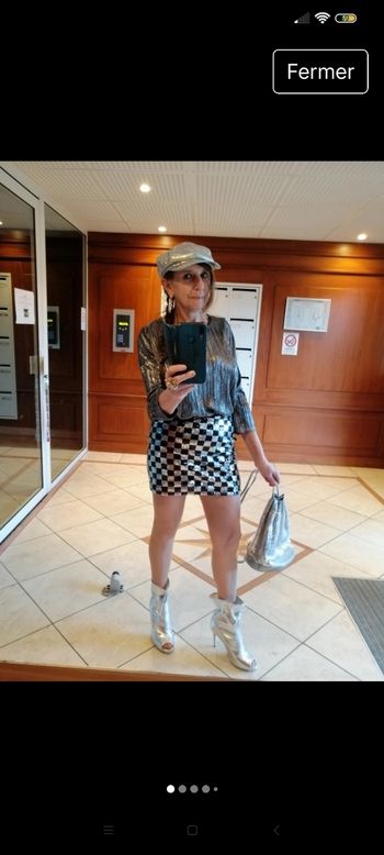 Jupe de fête sequin FBSister