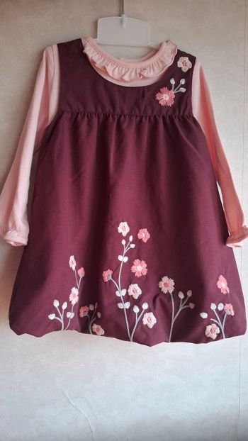 Ensemble robe fleurie