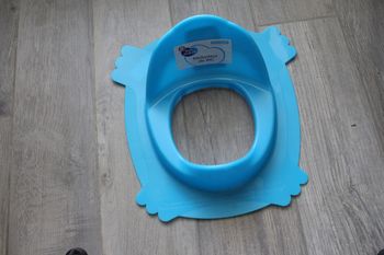 Réducteur de WC bleu