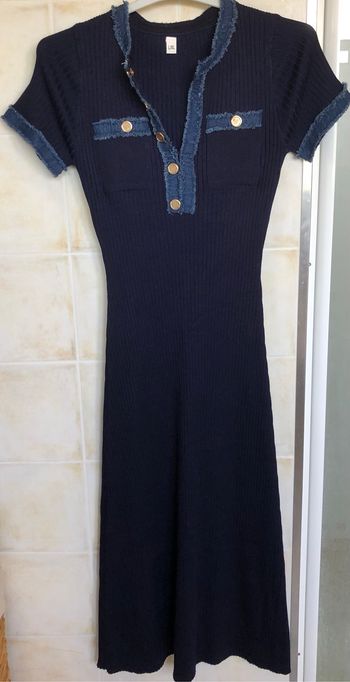 Robe longue bi-matière - Coconut Online