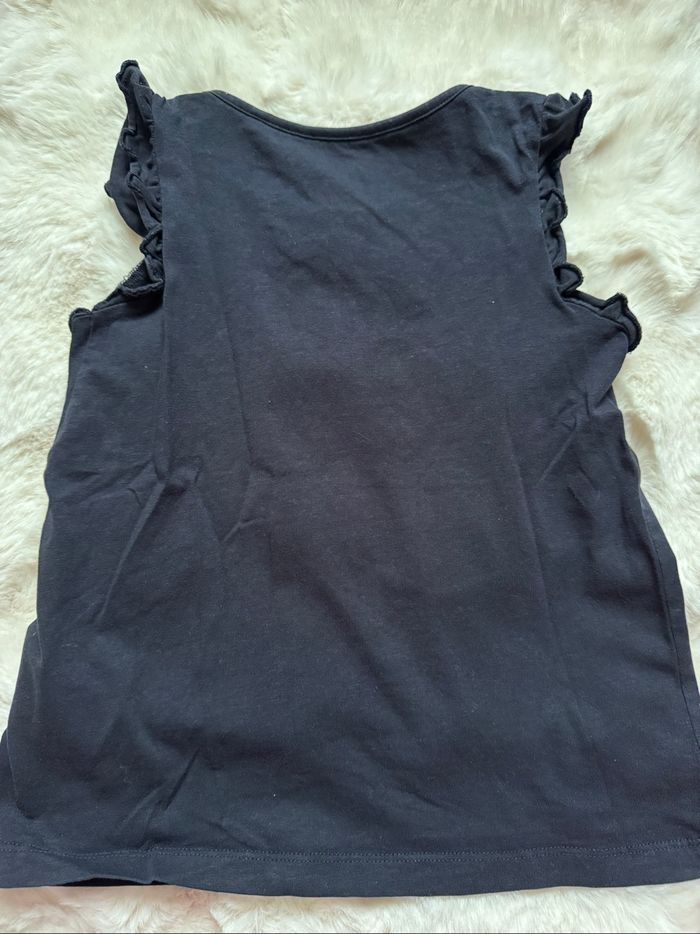 👚 lot 4 t-shirts - fille - 110 -116 cm - 5-6 ans la halle - lupilu- très bon état - photo numéro 8