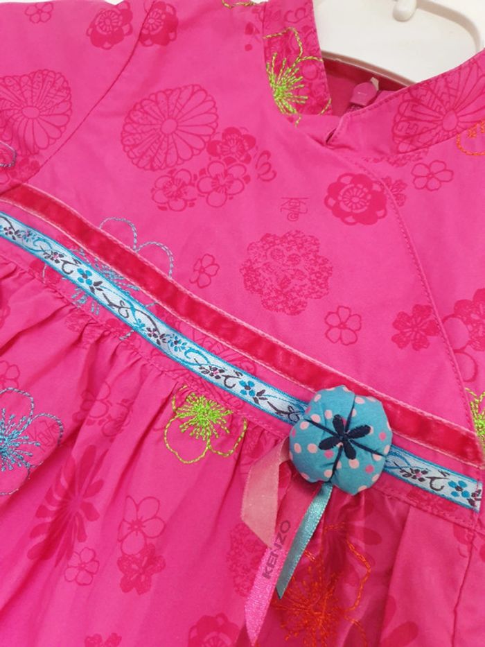 Robe doublée coton Kenzo 9 mois - photo numéro 5