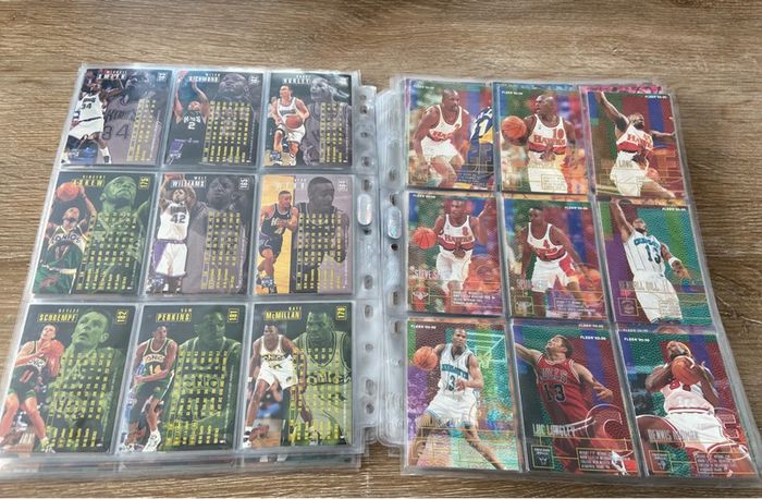 Lot de 149 cartes fleers 95-96 nba vintage - photo numéro 8