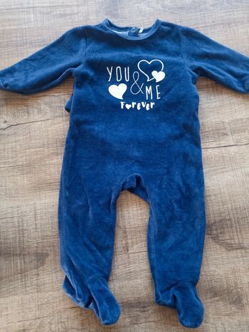 Pyjama mixte 9 mois