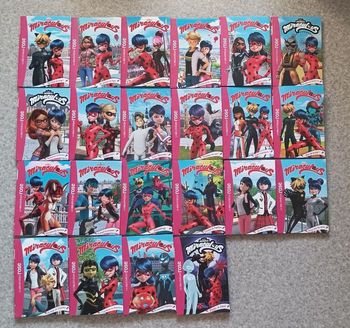 Lot de 15 livres Miraculous - Très bon état - ou à l'unité