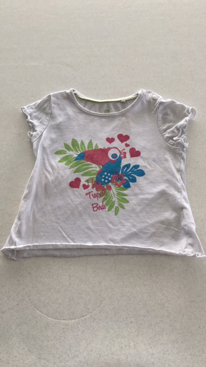 T-shirt fille 2 ans