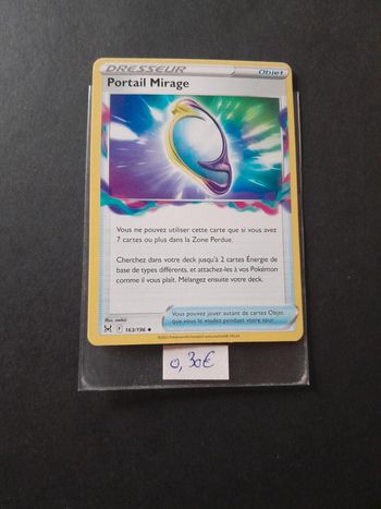 Carte Pokémon Portail Mirage 163/1960