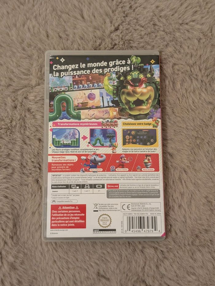 Super Mario Bros. Wonder – Nintendo Switch – Excellent état 🎮 - photo numéro 2