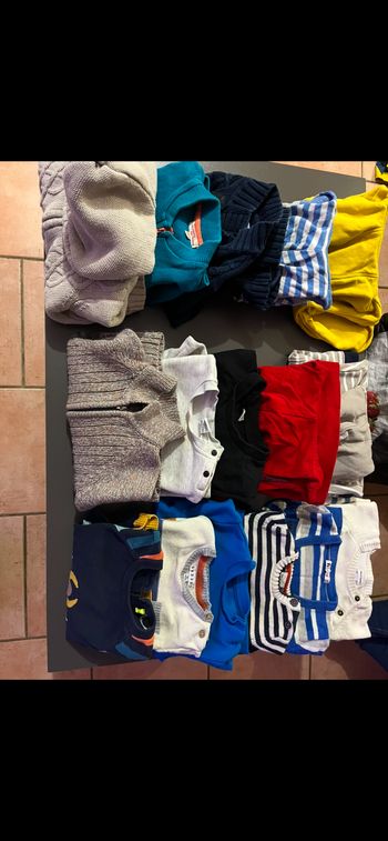 Lot pulls 18 mois garçon