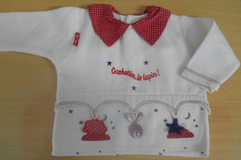 Haut de pyjama garçon-fille 12-18 mois / Tim pouce