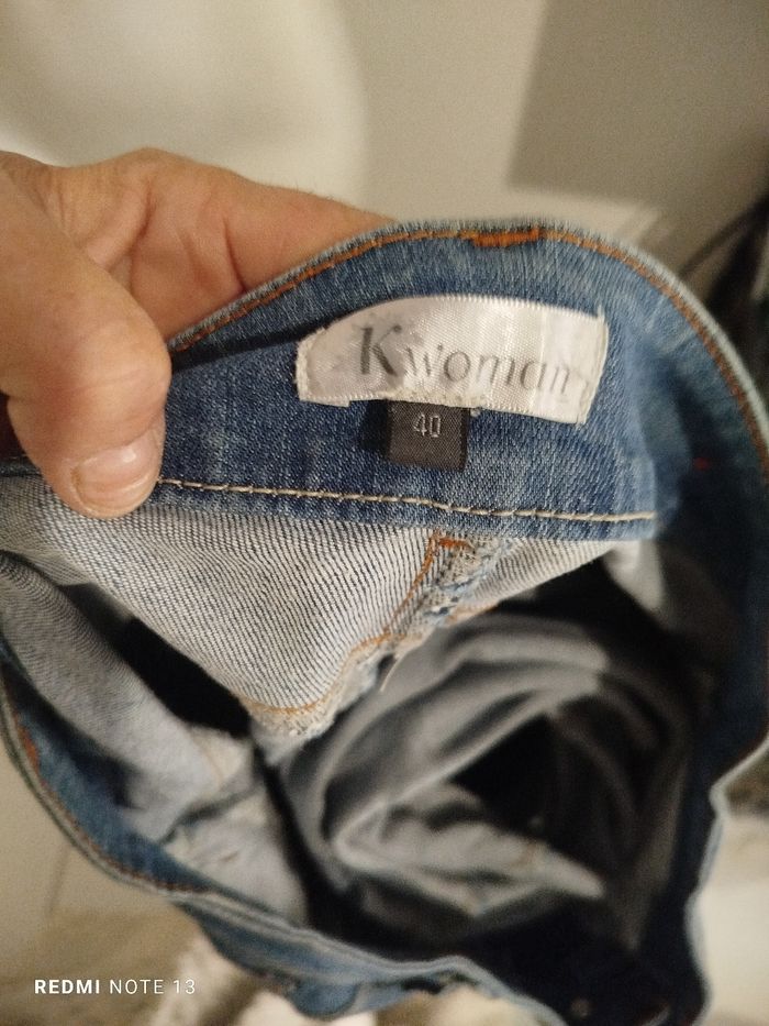 #kytie40femme. Jeans patte d éléphant taille 40 - photo numéro 10
