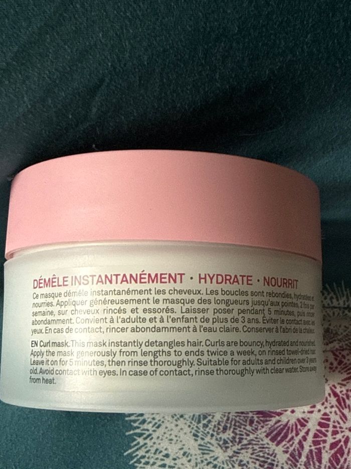Masque spécial cheveux bouclés Luxéol 200ml - photo numéro 3