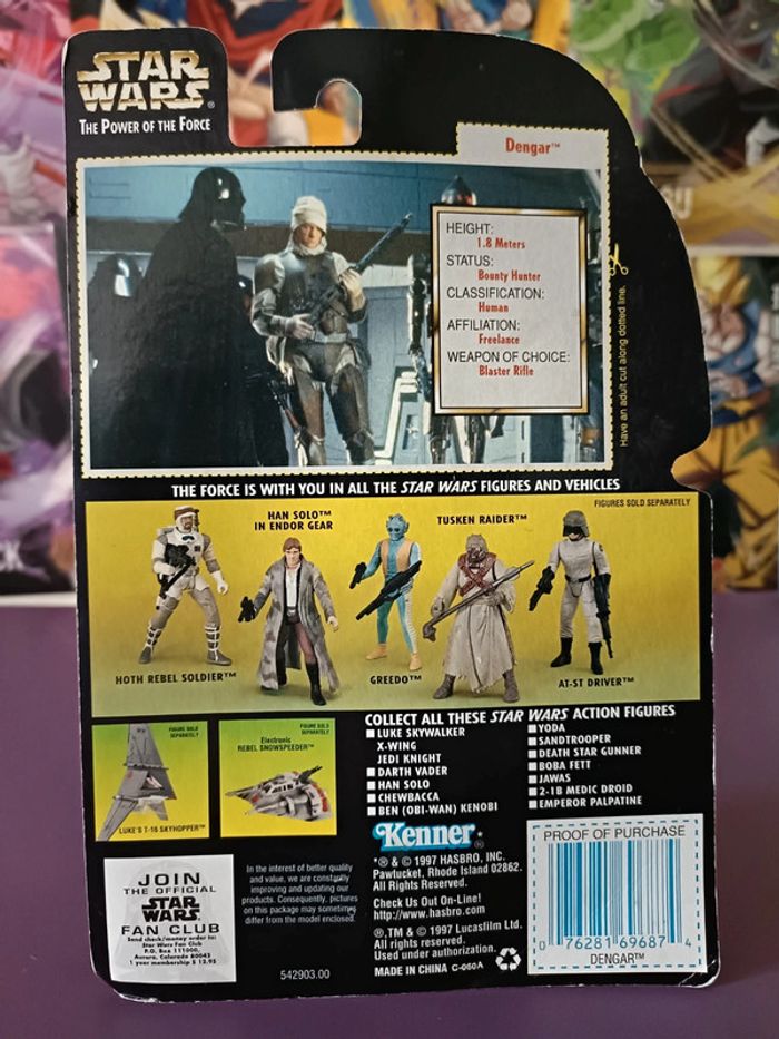 Figurine Star Wars POTF Dengar Kenner US - photo numéro 2