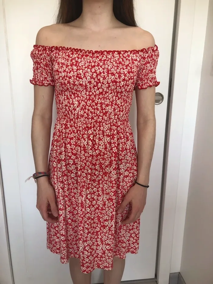 Robe fleurie femme stradivarius - photo numéro 5