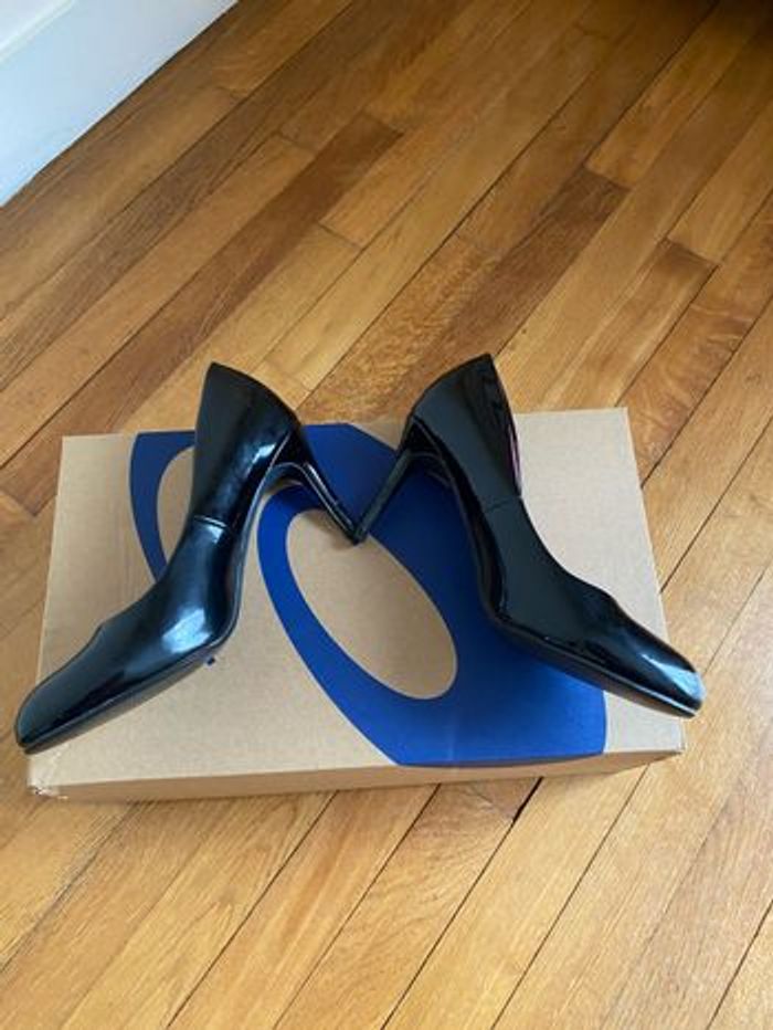 Chaussures à talons  noir brillant - photo numéro 3