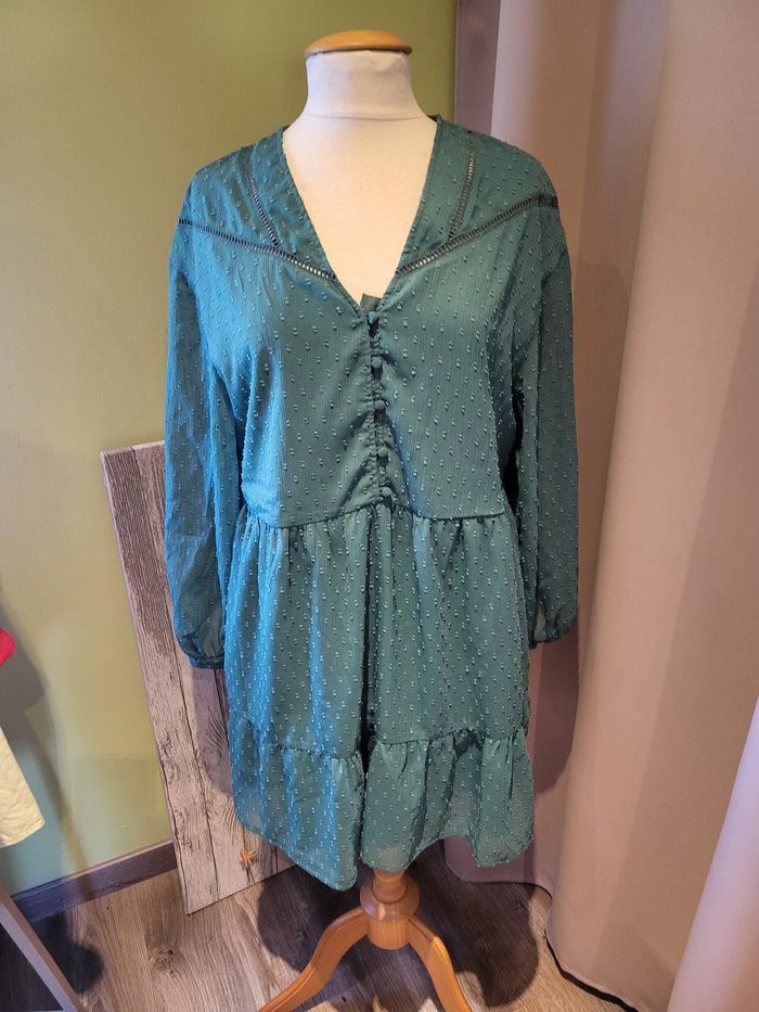 Robe kiabi verte taille S