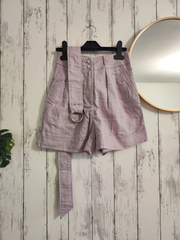 Short taille haute Bershka femme taille S