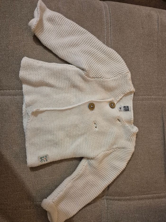 Lot de 5 vestes bébé, 3 mois Différentes marques - photo numéro 4