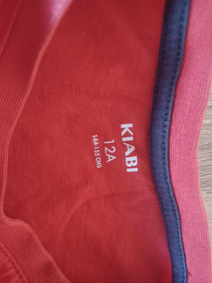 Tee shirt rouge 12 ans - photo numéro 2