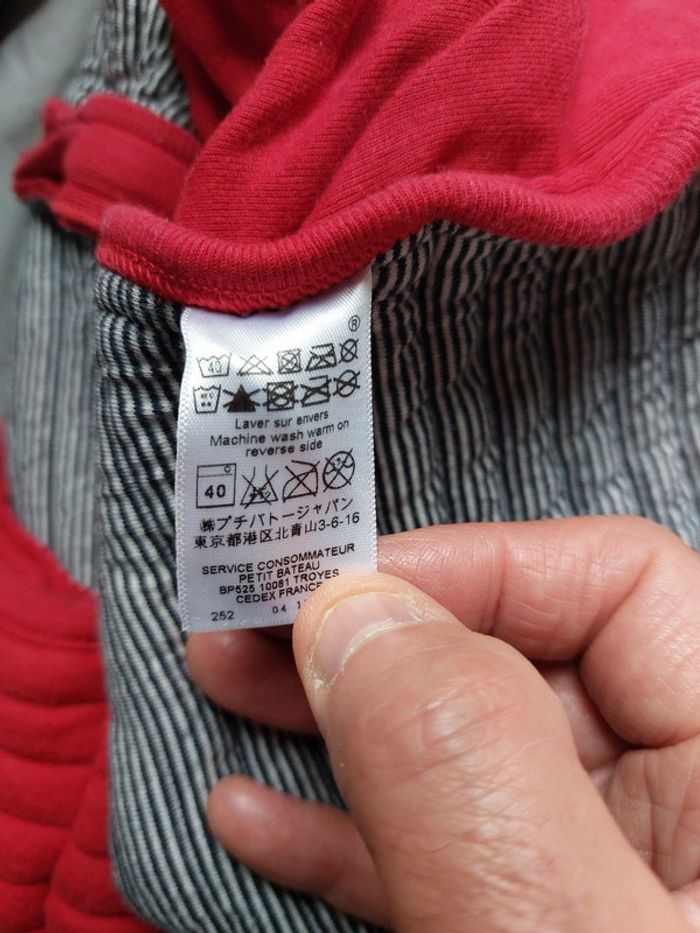 Doudoune Petit Bateau taille 12 ans - photo numéro 4