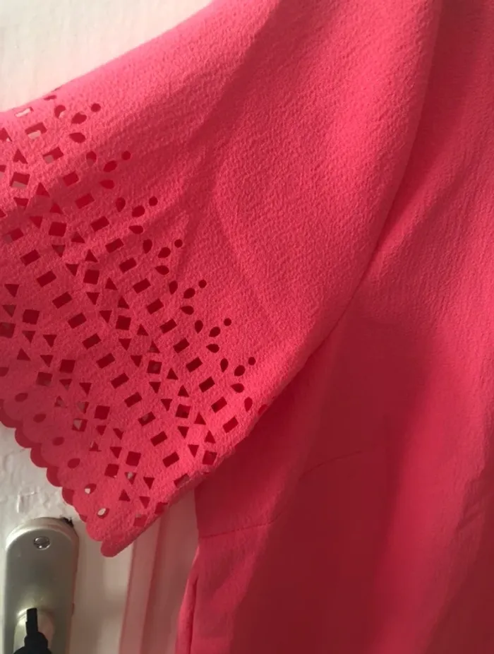 Tee shirt crêpe corail MS MODE t.40 - photo numéro 2
