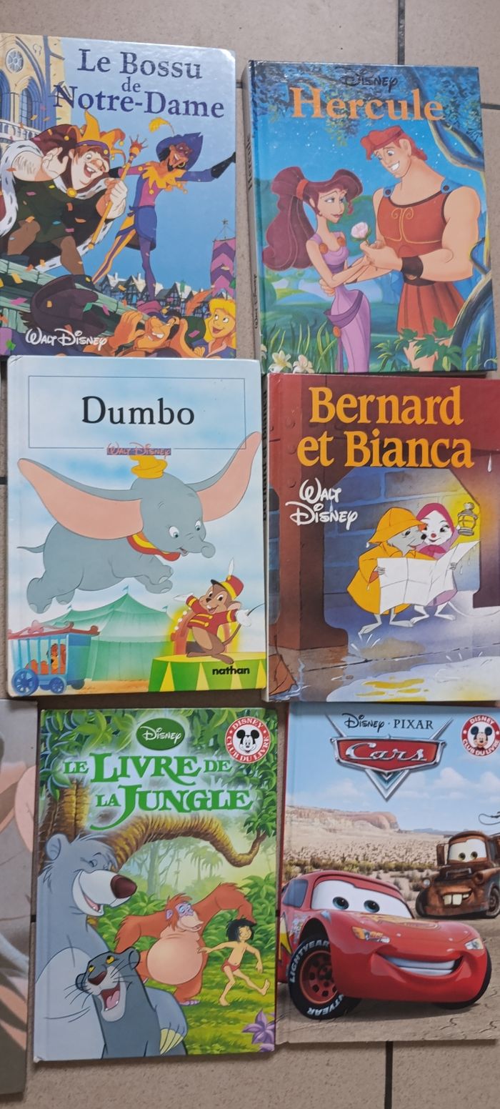 Lot de 11 livres Disney + 3 petits livres offerts - photo numéro 3
