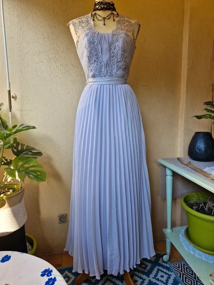 🌸 Robe longue plissée Coast T36 🌸 - photo numéro 2