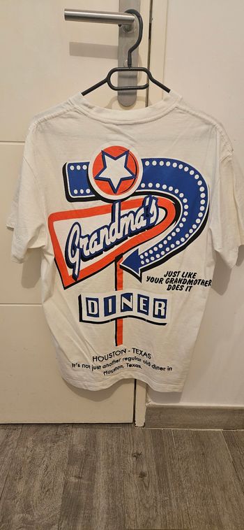 T shirt bershka imprimé texas diner taille s