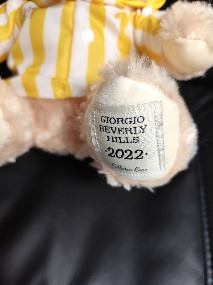 Peluche ourson Giorgio 2022. - photo numéro 2
