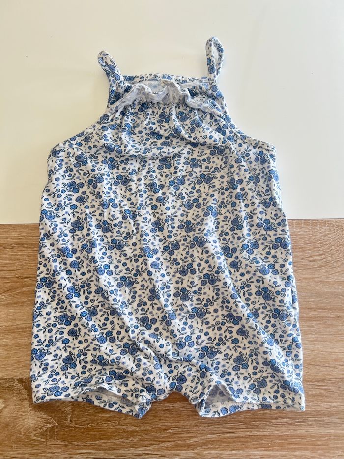 Combi short fille 12 mois