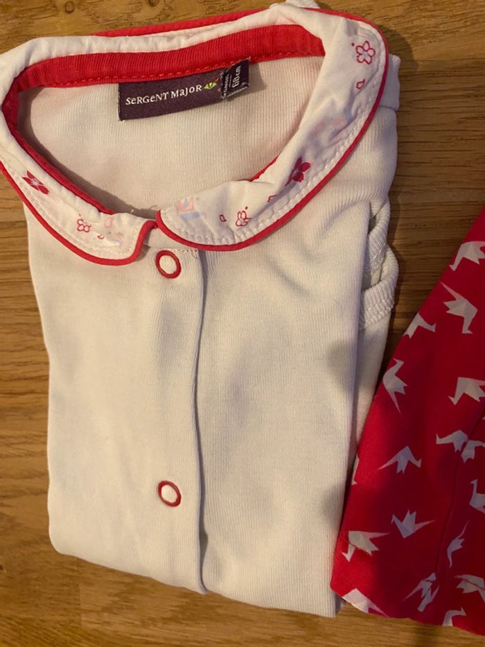 Ensemble rose body robe bloomer 6 mois - photo numéro 2