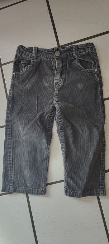 Pantalon velours 18 mois