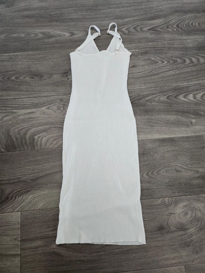 Robe blanche stretch - photo numéro 2