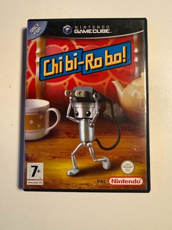 Boîte et mode d’emploi chibi robo Nintendo gamecube pal