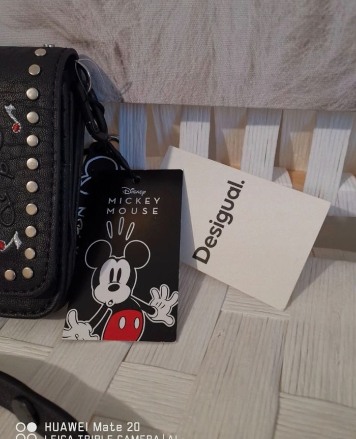 💕Jolie Mini Sac bandoulière Desigual x Mickey Mouse – Édition Disney femme 💕 - photo numéro 3
