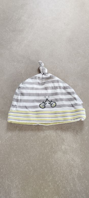 Bonnet bébé garçon 41 cm premaman