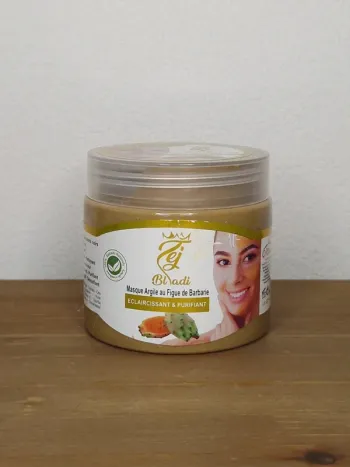 Masque d'argile figue de barbarie 200g
