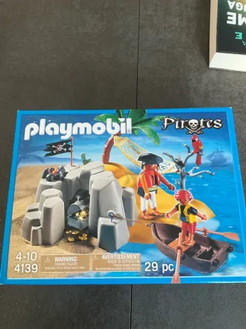Boîte de playmobil pirate 4139